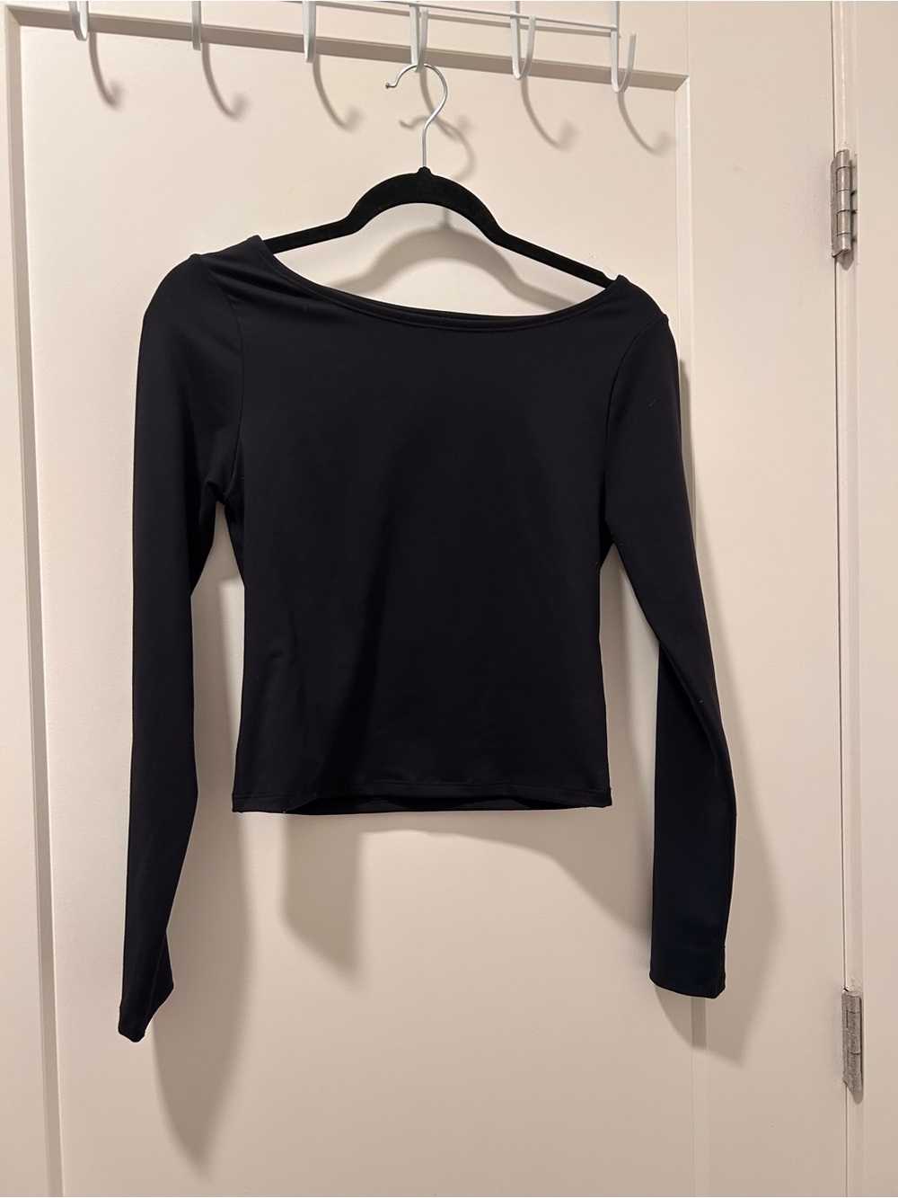 Abercrombie & Fitch Black Long-Sleeve Soft